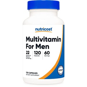 Nutricost Multivitamin for Men 120 Capsules - Vitamins and Minerals for The Healthy Man