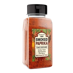 Unpretentious Smoked Paprika (2 Cups), Ground Spice Made from Dried Red Chile Peppers, Strong & Smoked Flavor